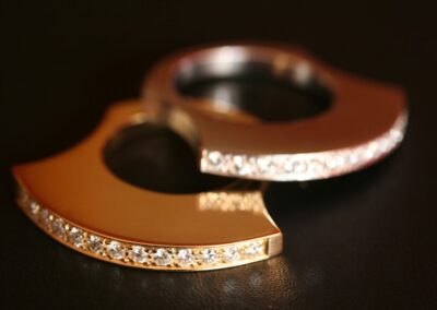 Bague PHP Or jaune ou gris diamants