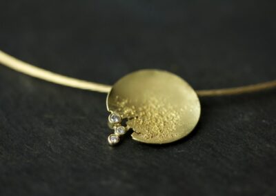 Collier MINI SAHARA Or jaune diamants