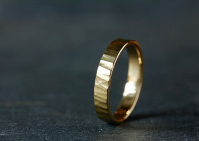 Alliance NOMADE or jaune martelé