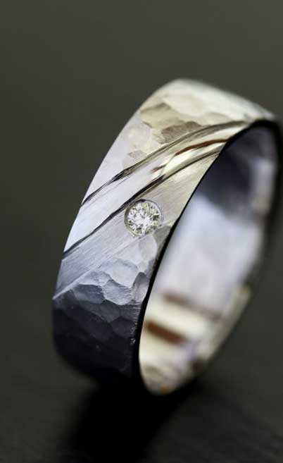 Anneau pour hommes de Sébastien Joaillier Créateur