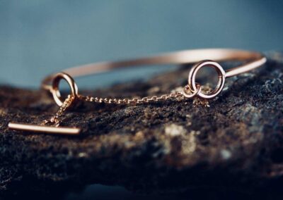 Bracelet LONDON Or rose