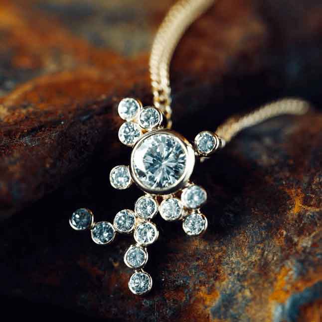 Collier créé par Sébastien publié par Femina